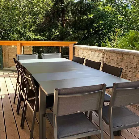 - Moderne 5 Avec Jacuzzi, Cheminee Et Garage - Fr-1-623-367 Σαλέ *